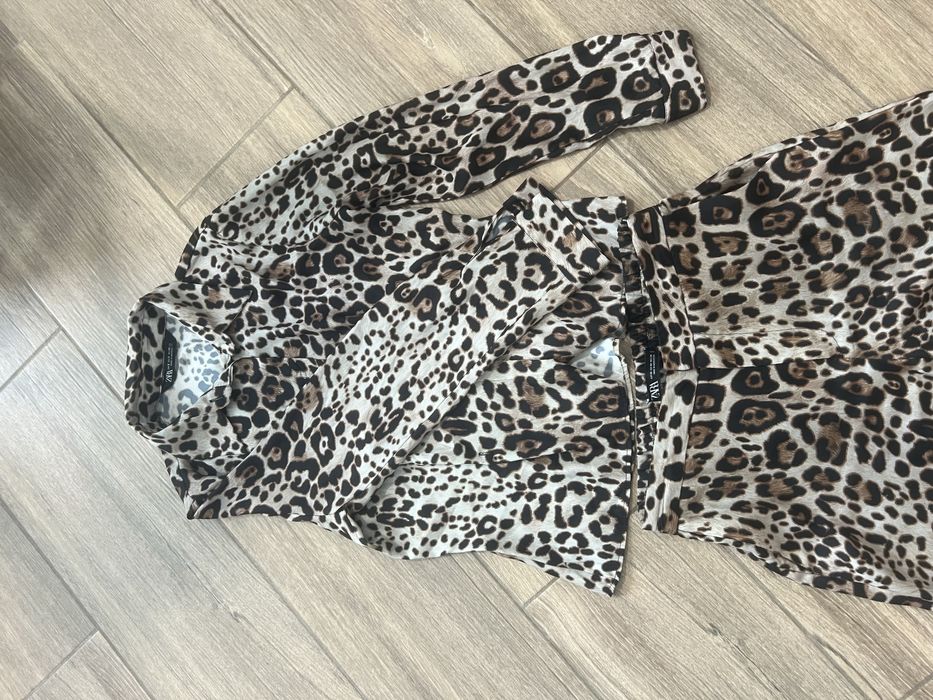 Костюм сатиновий Zara, XS