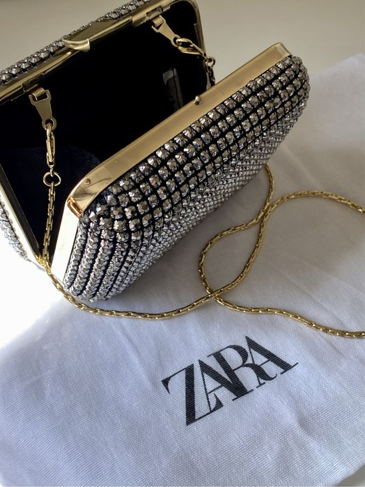 Сумка зі стразами Zara