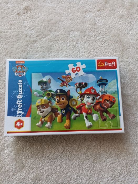 Psi Patrol puzzle 60 elementów Trefl