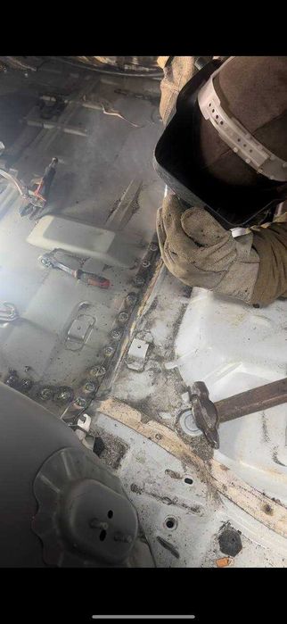 Сварочные работы, , сопотер робот, Замена порога,Автосварщик