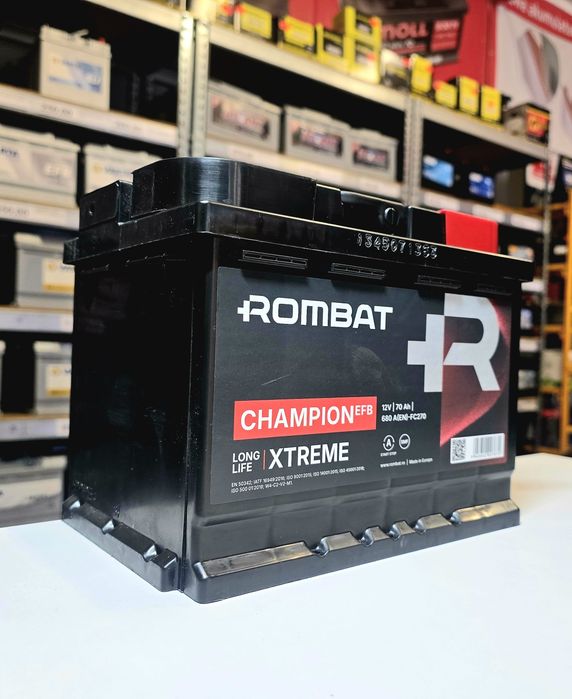 Akumulator ROMBAT Champion EFB 12V 70Ah 680A L2 nowy