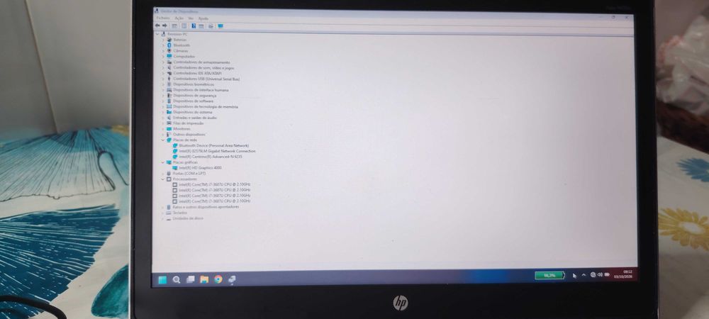 Portátil Hp Elite Book Folio 9470 M Intel i7-3687U 2.10-2.60 GHz