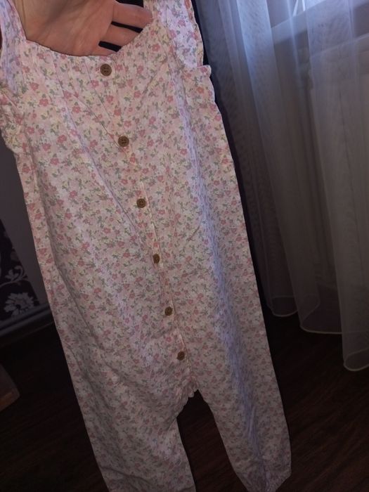 Фирменный легкий комбинезон ромпер HiM на девочку 2-3 года