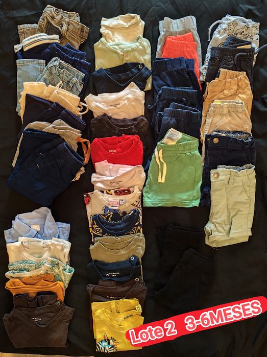 LOTES de roupa de menino desde 7€