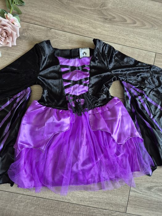 Sukienka na halloween Karnawał nietoperz 104