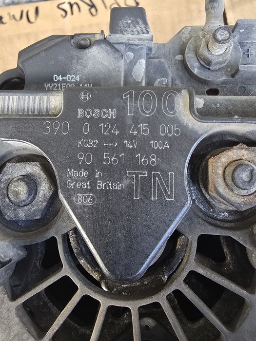 Генератор opel Astra G Zafira A Vectra B 2.0 DTI