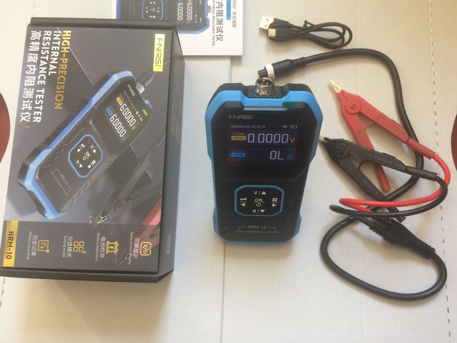 Прибор для измерения внутреннего сопротивления АКБ