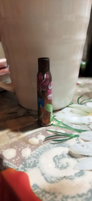 Гільзи розмальовані