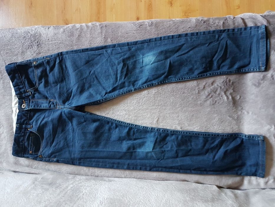 H&M Skinny fit, r. 146 spodnie dżinsy jeansy
