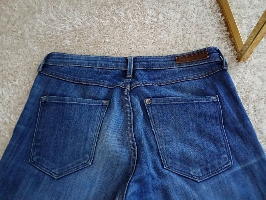 Jeansy rurki skinny H&M