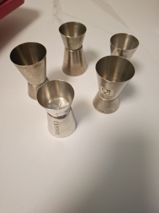 Miarka 20 i 40 ml do alko do drinków stal nierdzewna