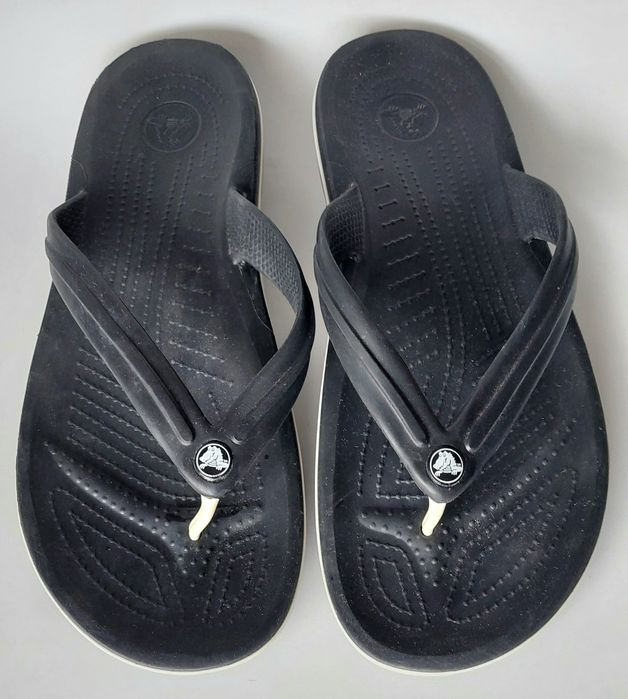 Buty japonki Crocs Crocband Flip black roz.45/46