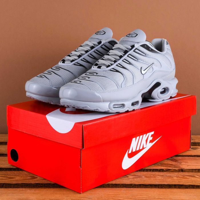 (1769) Чоловічі Кросівки Nike Air Max TN сірі (41-46) найк найки