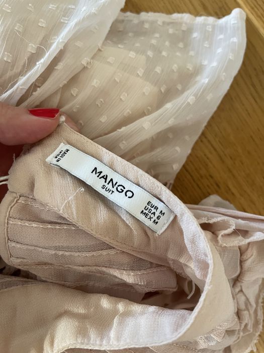 Vestido Mango M rosa
