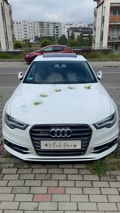 Auto do ślubu. Audi A6 S-line