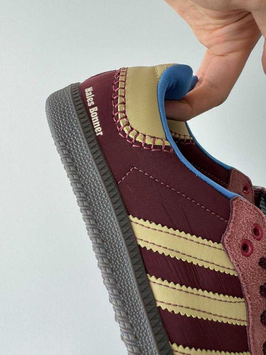 Кросівки Adidas Samba x Wales Bonner Brown/Beige premium