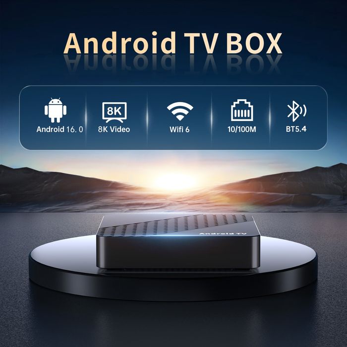 Смарт приставка, тв бокс Х 10 ATV 8k Ultra HD 4/32