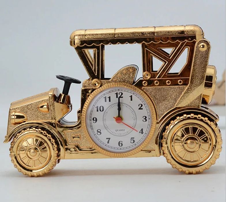 Zegar z budzikiem RETRO CAR