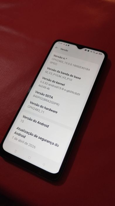 Smartphone OPPO A 78 5G