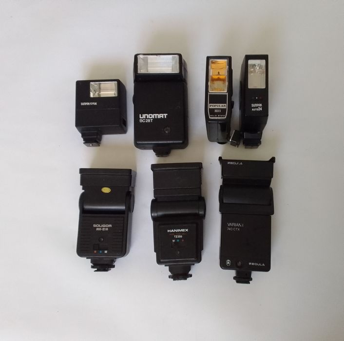 Flashes para máquina fotográfica