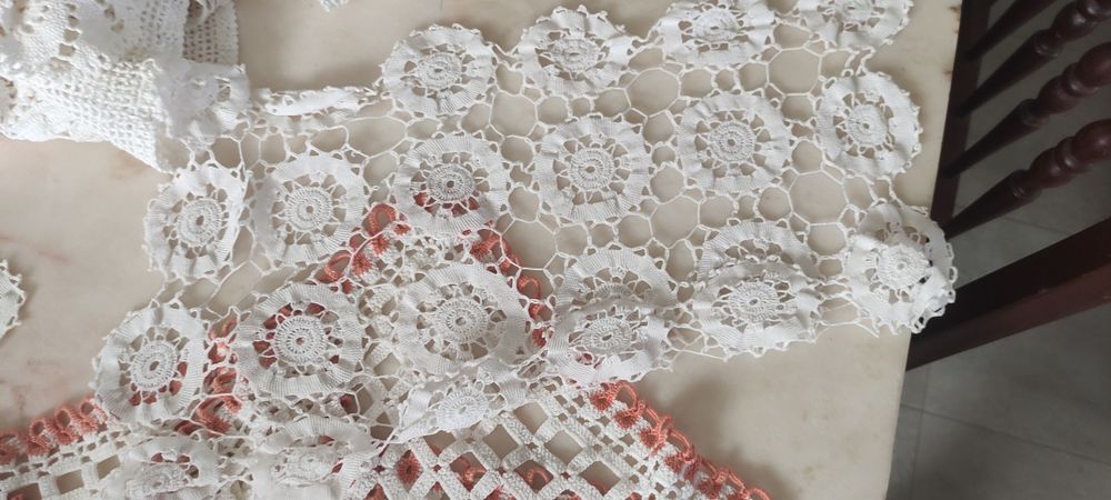 Lote de 15 naperons antigos