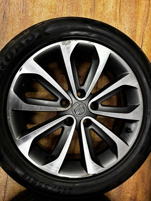 Koła komplet kół felgi Nissan Qashqai 215/55/R18