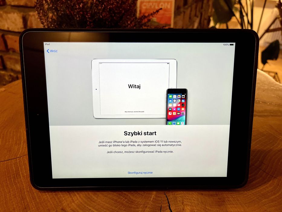 iPad AIR 2013r 32GB Space Gray (WiFi uszkodzone)