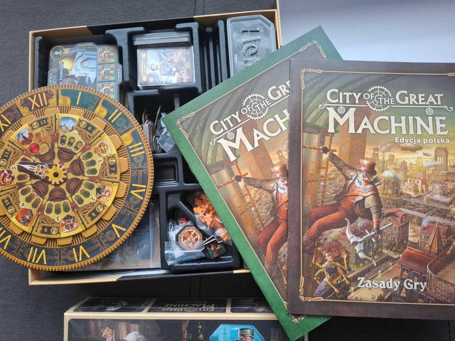City of the Great Machine + dodatek Eskalacja - jak nowe Czacha games