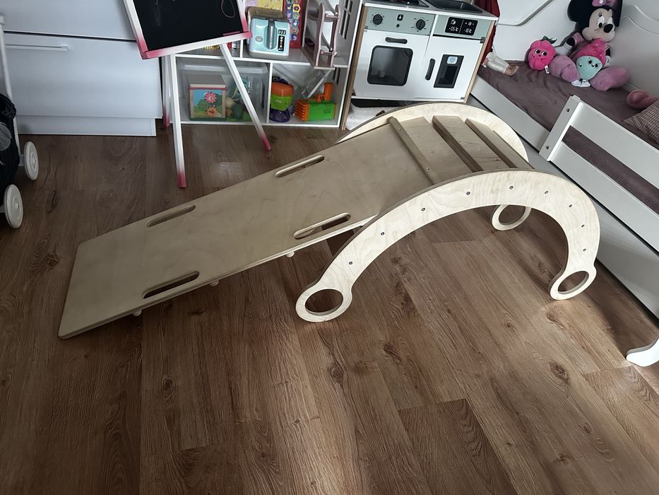 Bujak zjezdzalnia 4w1 BabyWood Montessori