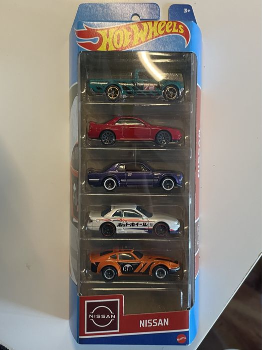 Hot Wheels 5 pak pack Nissan