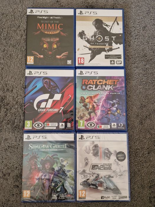 Jogos para PS4, PS5 e Switch 1 e 2