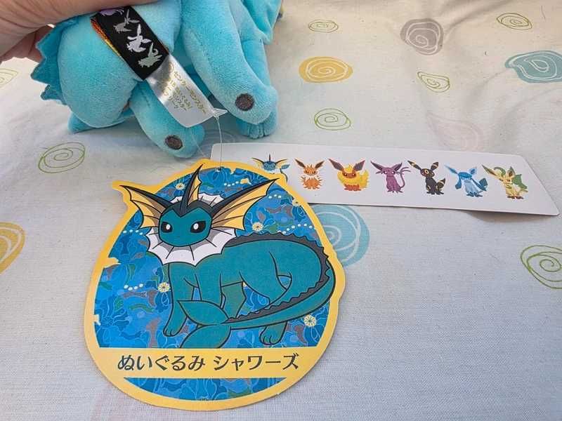 pokémon peluche do pokémon vaporeon