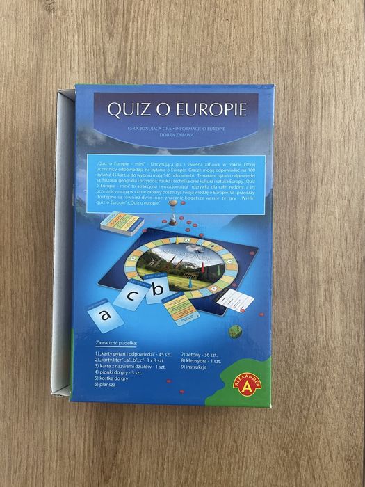 Gra Quiz o Europie