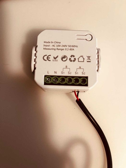 Medidor de Energia Tuya WiFi com Pinça (Clamp) – 80A | Nunca Usado