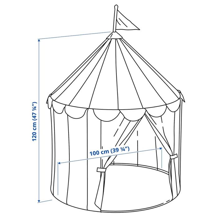 Tenda criança circo ikea