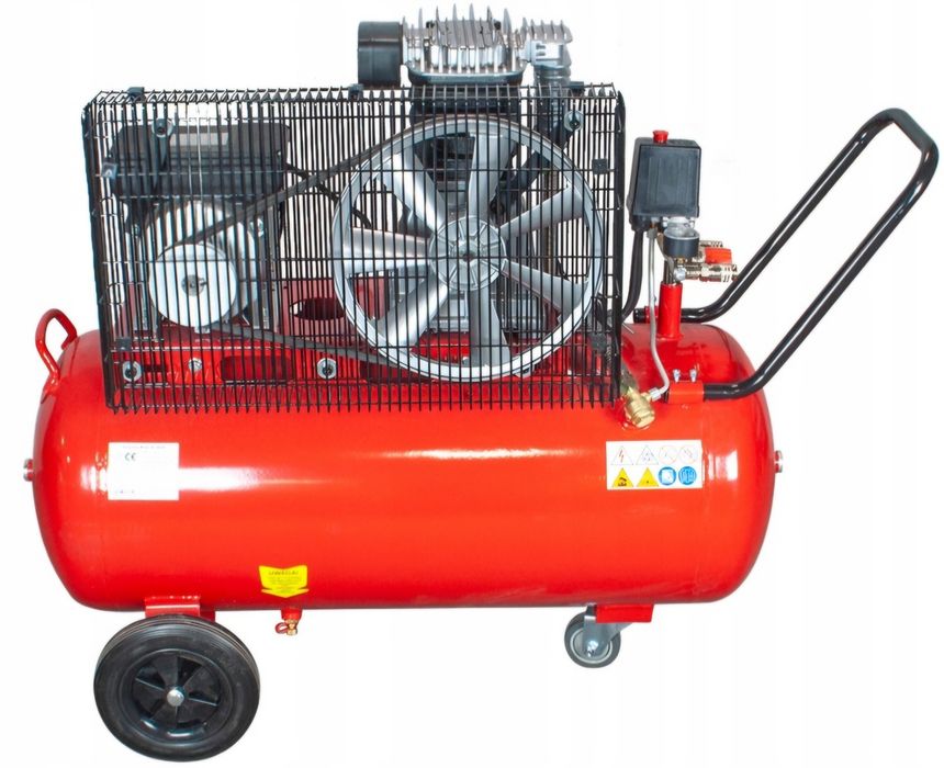 Kompresor olejowy 2tłoki Sprężarka 100l. 10BAR!  Gwarancja