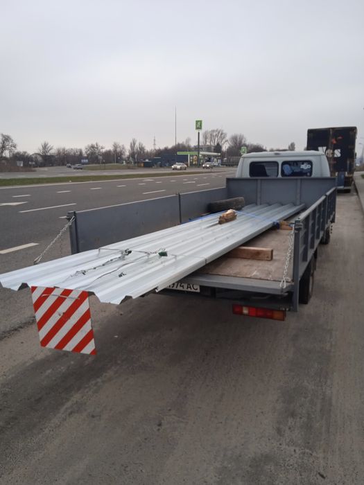 Грузоперевозки Газель 5.20м.длинна борта.Нал. Безнал..