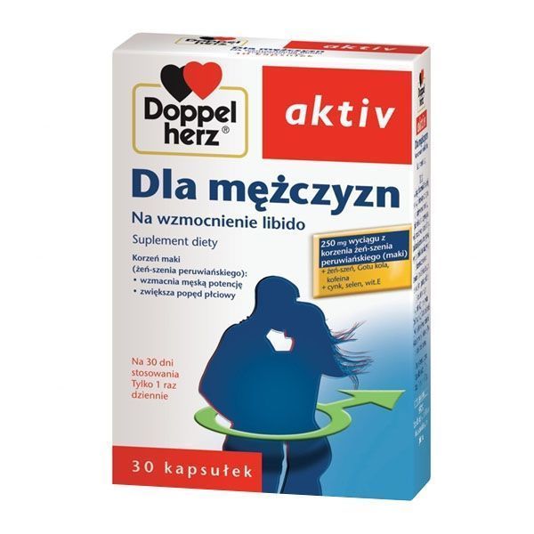 Doppelherz Aktiv dla mężczyzn , 30 kapsułek