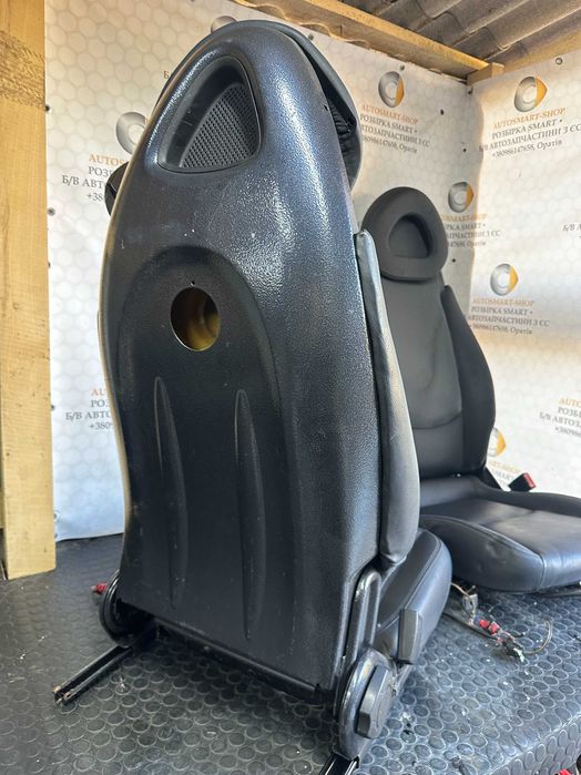 Сидіння шкірянні  Smart Fortwo 450 1998–2007 підігрів подушка безпеки