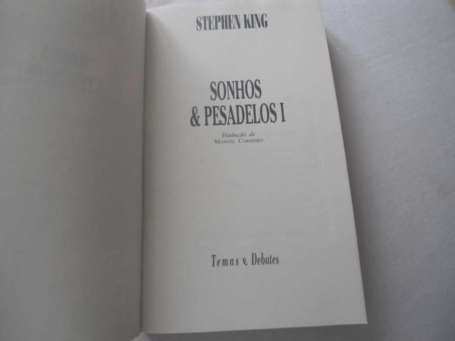 Sonhos e pesadelos (I) por Stephen King