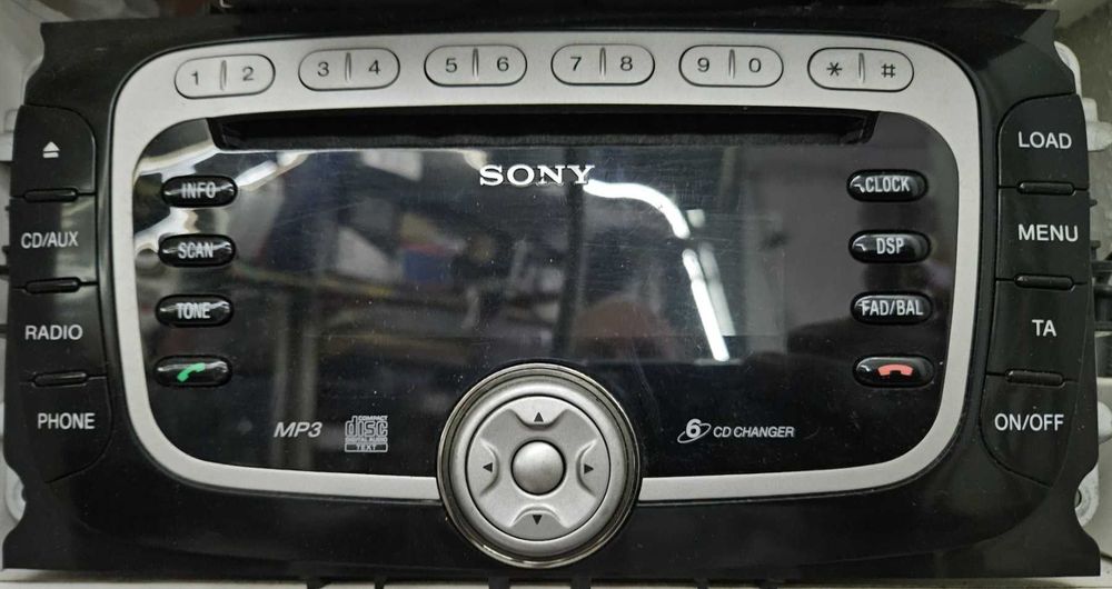 Rádio Sony, original para Ford S Max