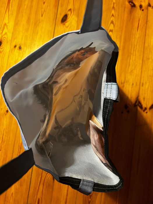 Dwustronna nowa torba z końmi Carmani