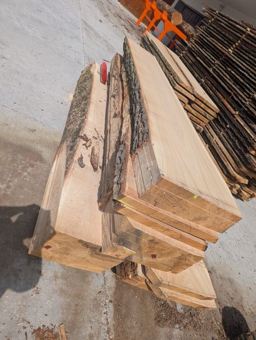 Tarcica dębowa 50mm sucha po suszarni próżniowej 8% wilgotność, foszty