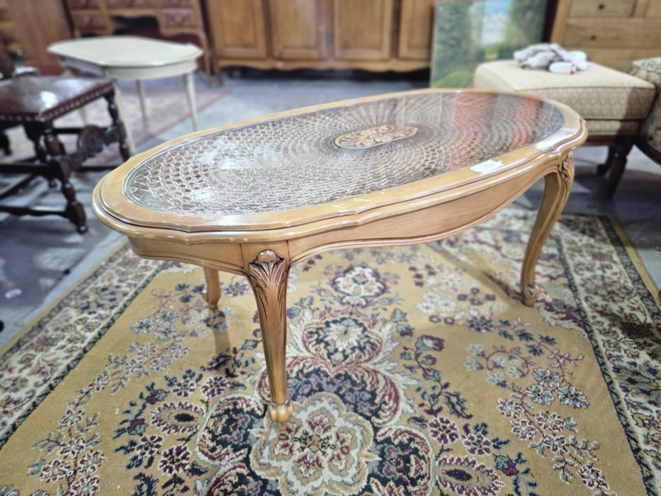 Ława owalna Ludwik #711 Antyki Stylowy Węgrów