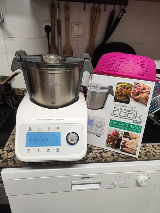 Robot de cozinha Compact Cook Pro, rigorosamente novo, nunca usado