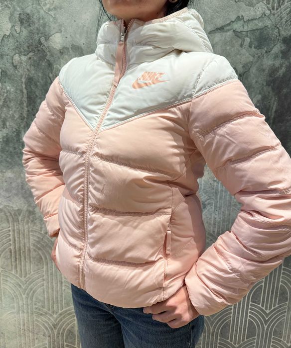 Nike dwustronna kurtka damska różowa