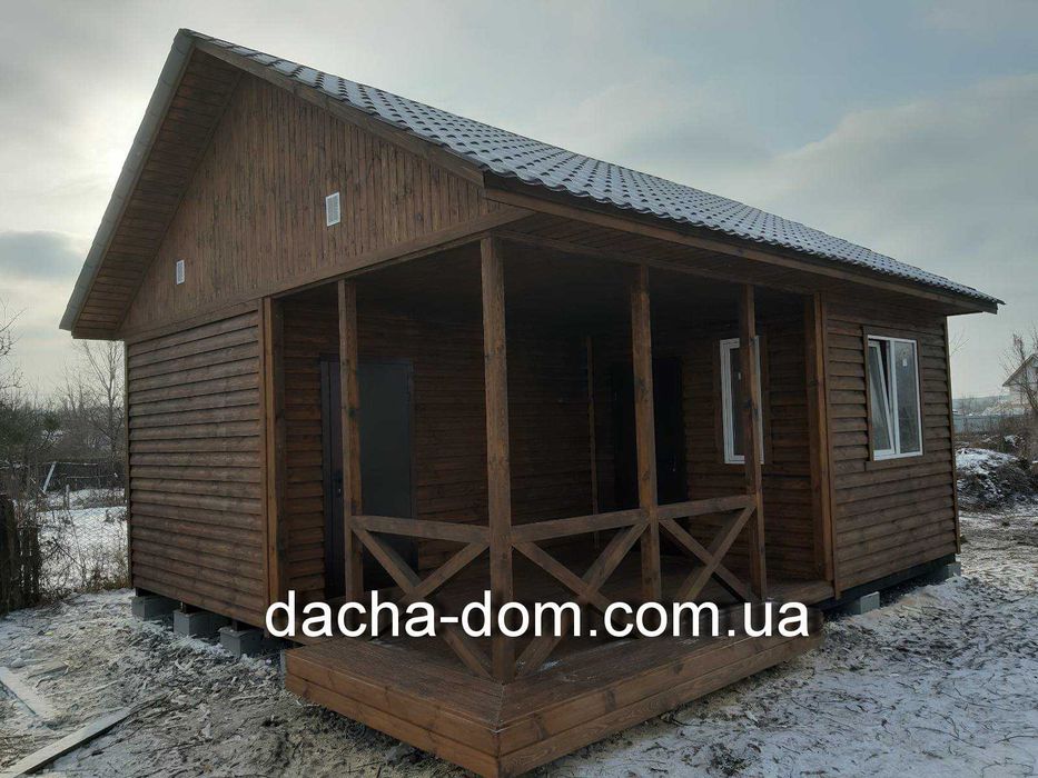 Модульні дачні каркасні будинки! Надійніше нема! Тільки у нас!
