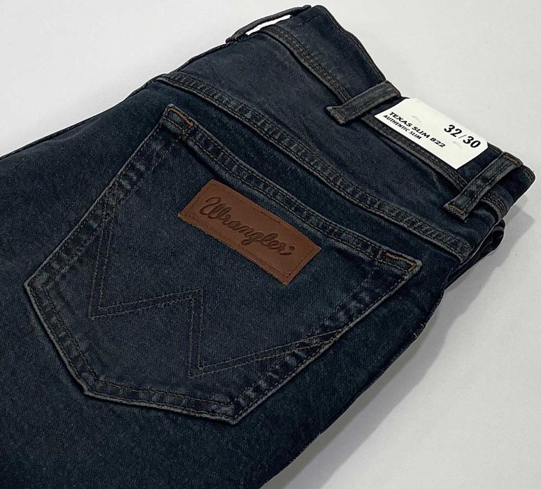 Spodnie męskie jeansy Wrangler Texas Slim 822 Old River W40 L32