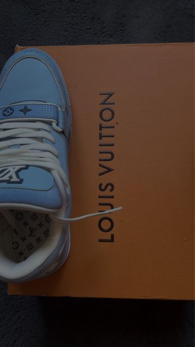 Buty Louis Vouitton Blue Niebieskie
