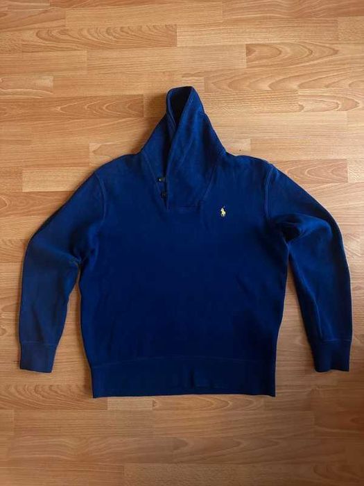 Polo Ralph Lauren vintage bluza z kołnierzem szalowym – rzadki model